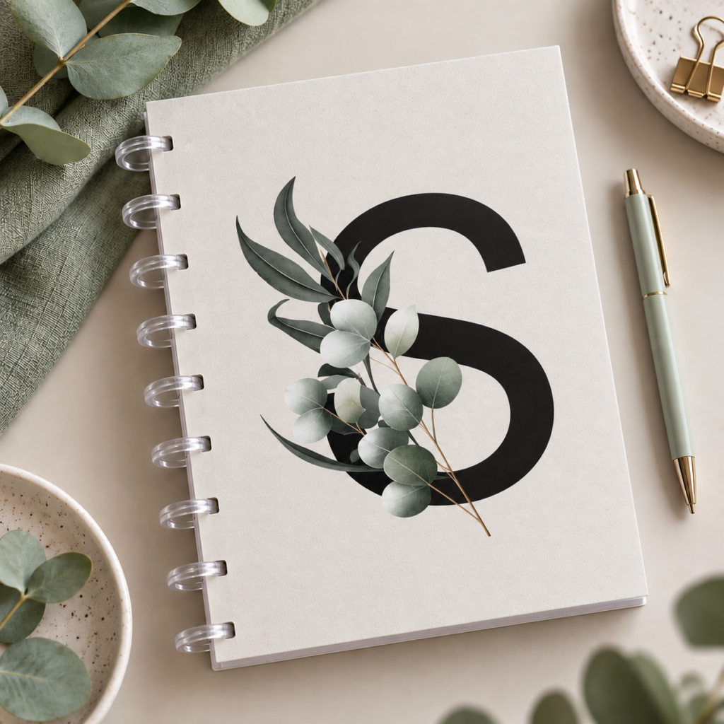 Personalisiertes Notizbuch mit Disc-Bindung – 60 Blatt